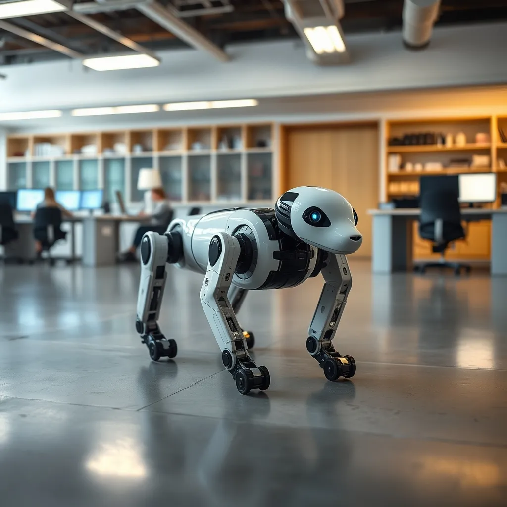 Les robots quadrupèdes comme le Unitree Go2 sont de plus en plus utilisés dans les laboratoires universitaires