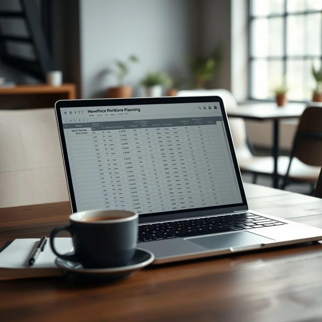 Un simple tableur suffit pour calculer les ETP sur les projets de petite taille