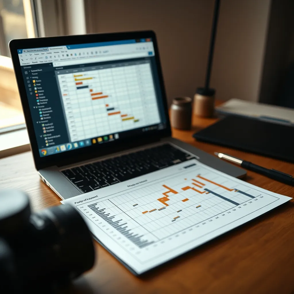 Le diagramme de Gantt reste l'outil emblématique de la méthode Waterfall