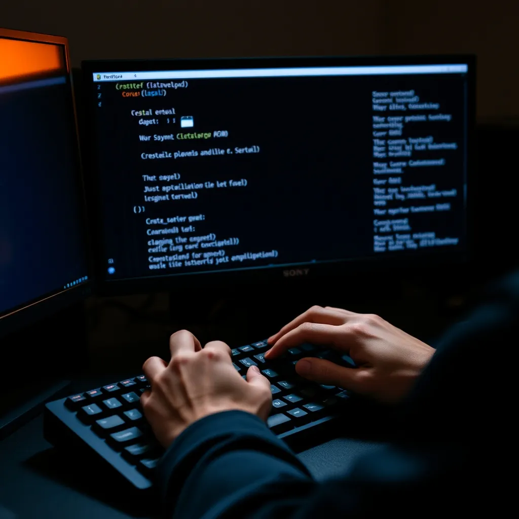 Un script rsync en cours d'exécution dans un terminal pour sauvegarder un site WordPress