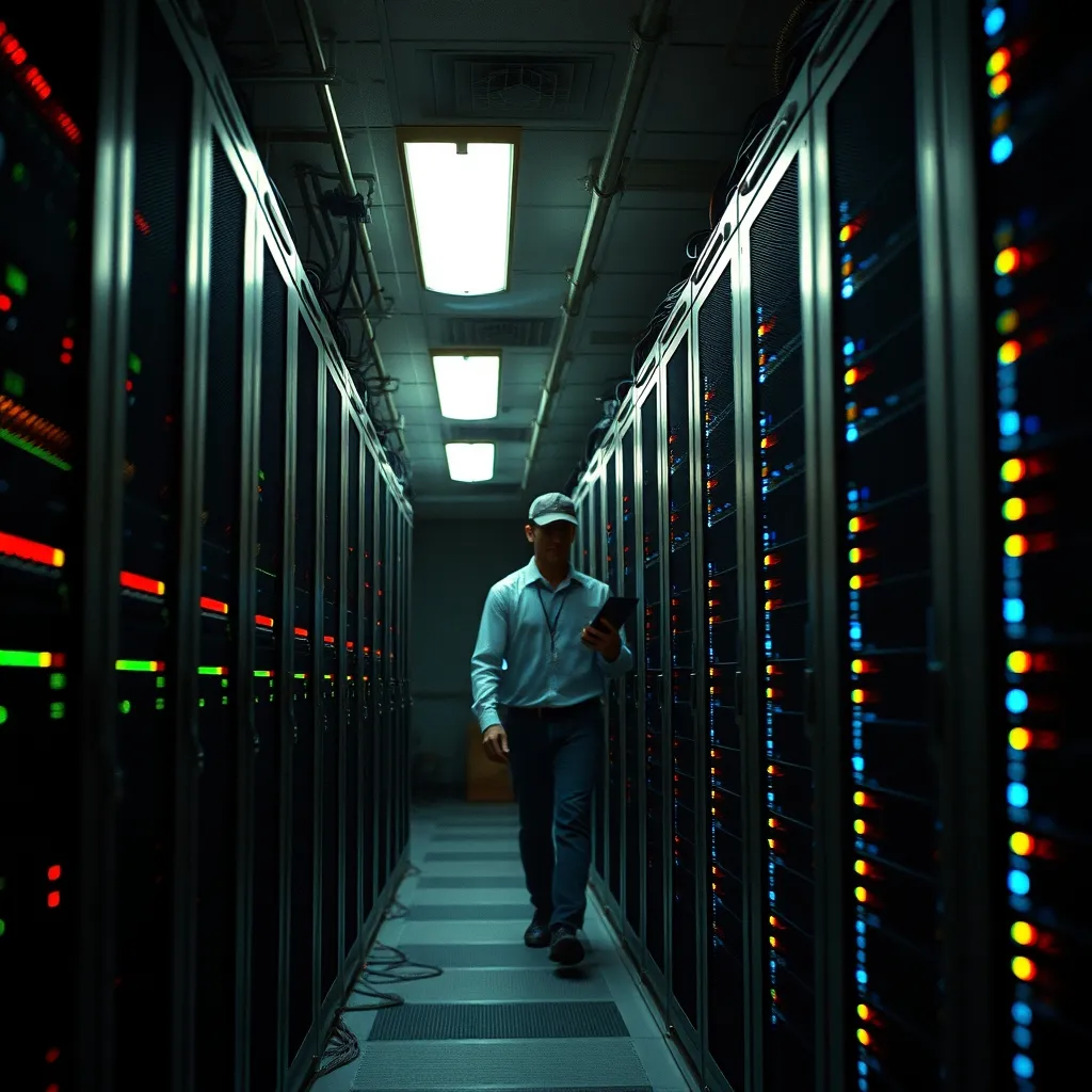 L'infrastructure serveur supervisée en continu par le SOC pour détecter toute anomalie