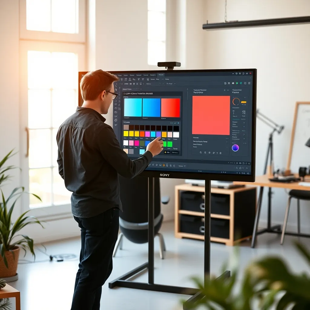 Vérification des contrastes de couleurs lors de la phase de design UI