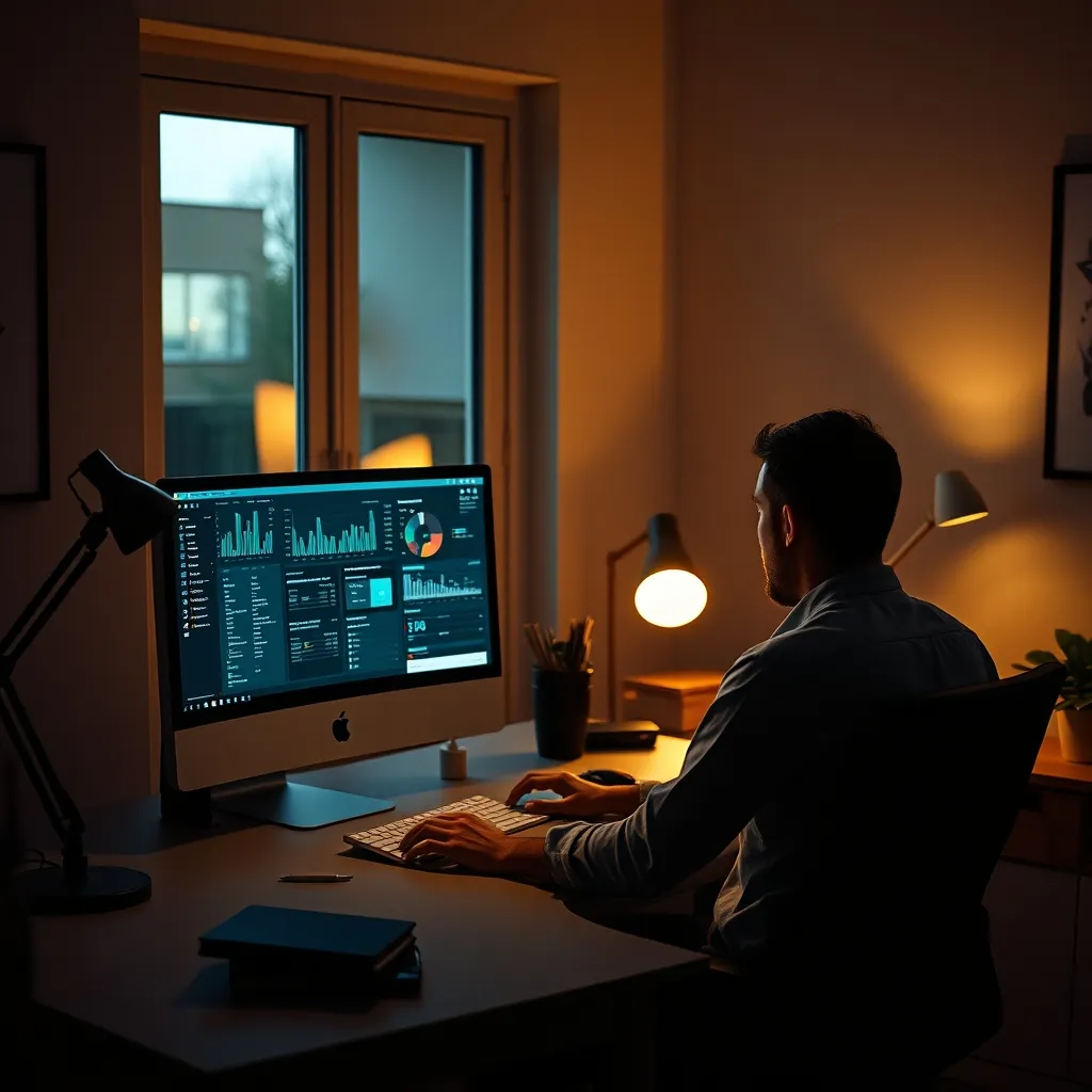 Un intégrateur no-code freelance travaille sur une application métier en production