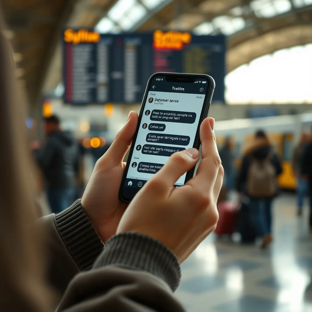 Le chatbot SNCF répond en quelques secondes aux questions des voyageurs
