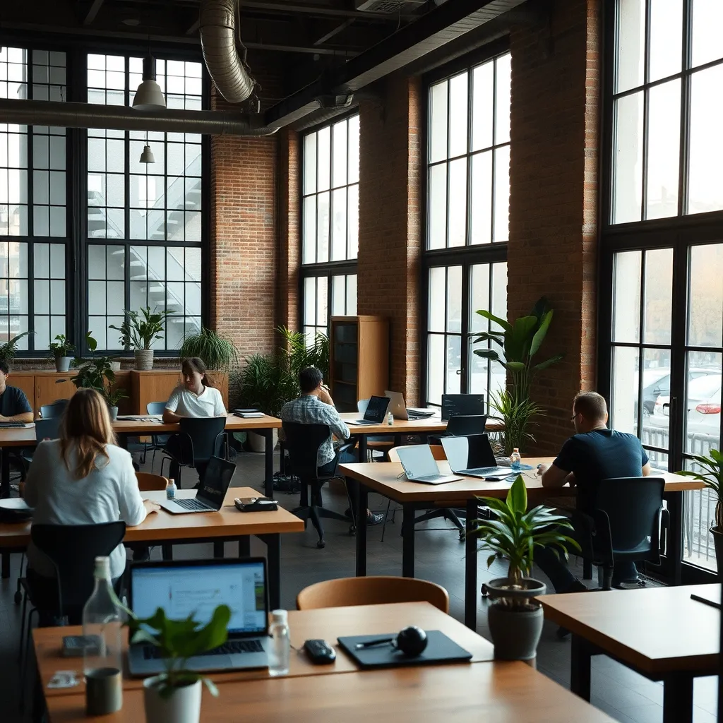 Les espaces de coworking nantais accueillent une communauté active de développeurs freelances