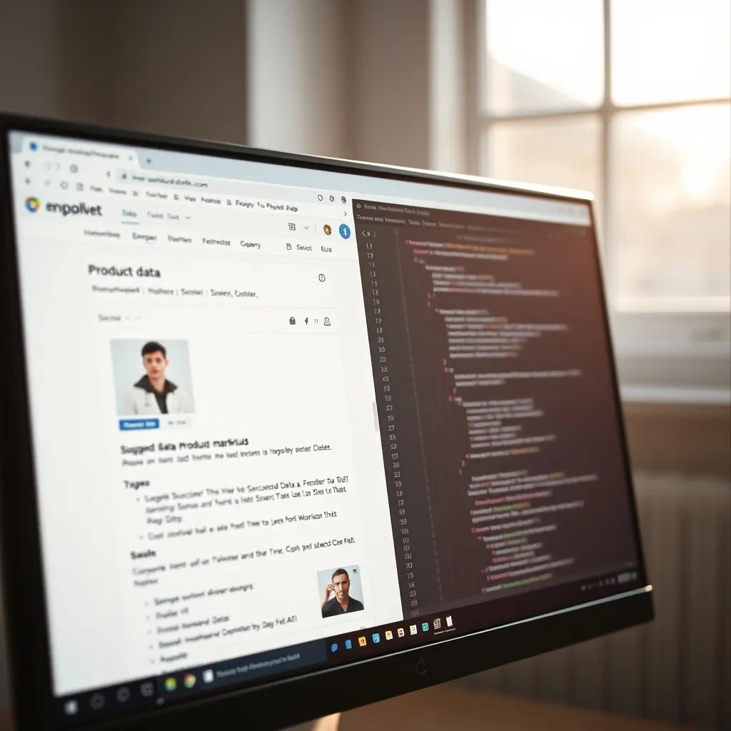 Implémentation des données structurées Product sur une fiche produit e-commerce