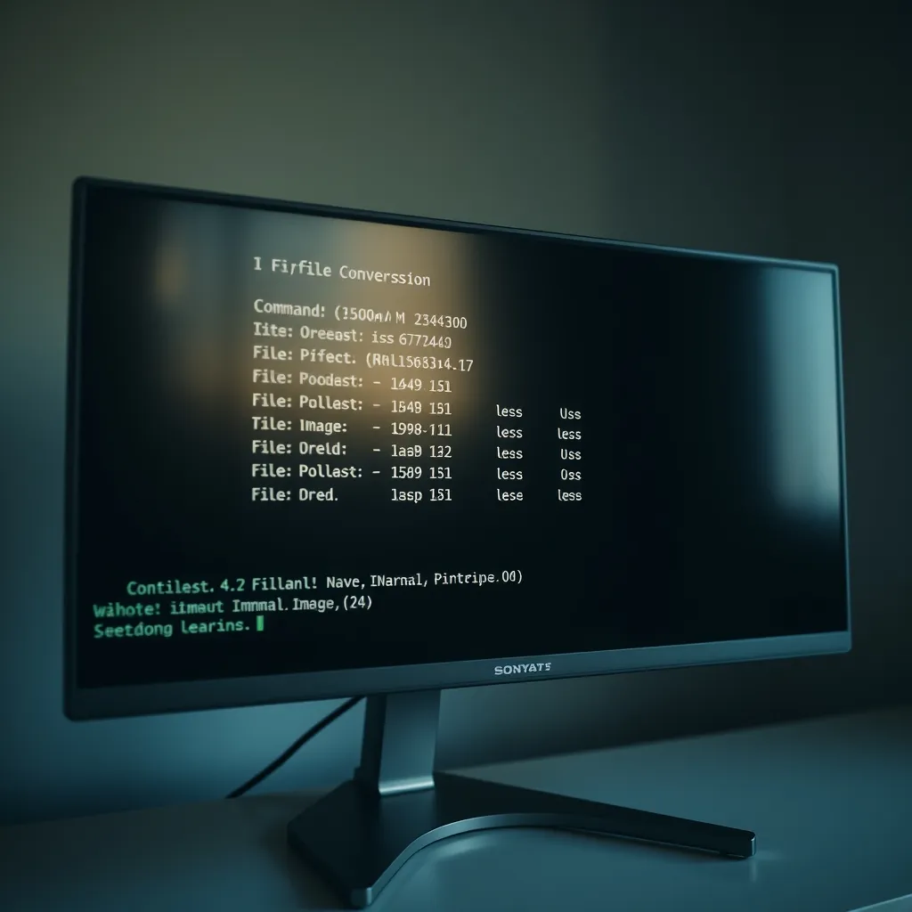 Conversion en lot via cwebp et avifenc : les gains de poids sont visibles immédiatement dans le terminal