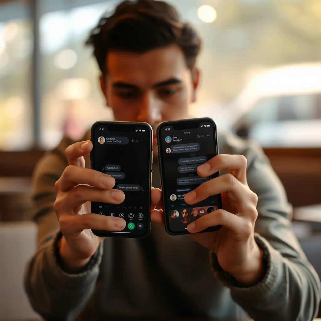 Comparaison de deux applications d'IA sur smartphone pour choisir le meilleur outil au quotidien