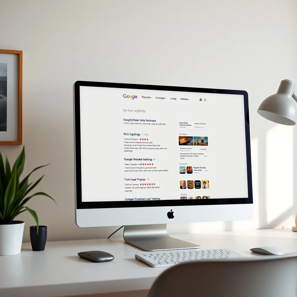 Les résultats enrichis Google affichent étoiles, horaires et adresse grâce au balisage Schema.org