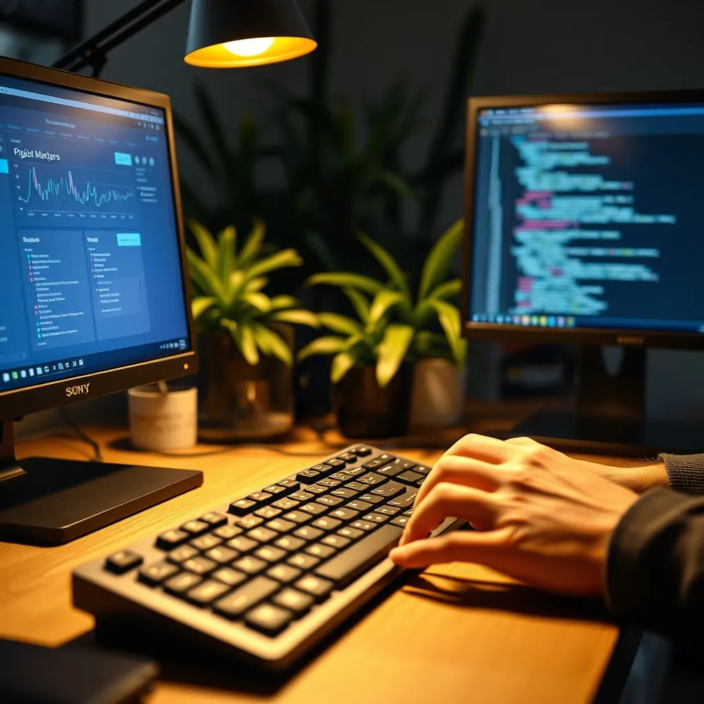 Développeur utilisant des outils SaaS de gestion de projet et de code