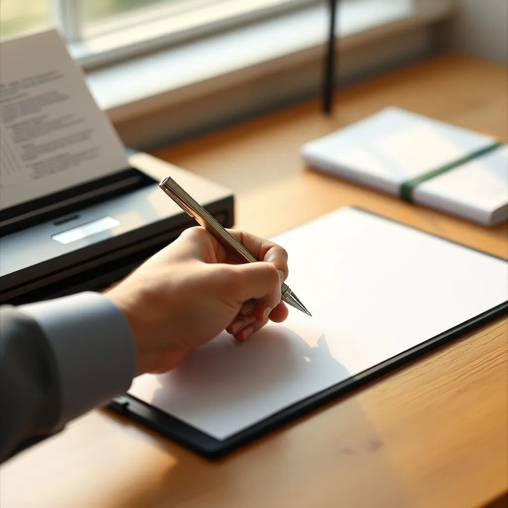 Scanner une signature manuscrite pour l'insérer dans un document Word