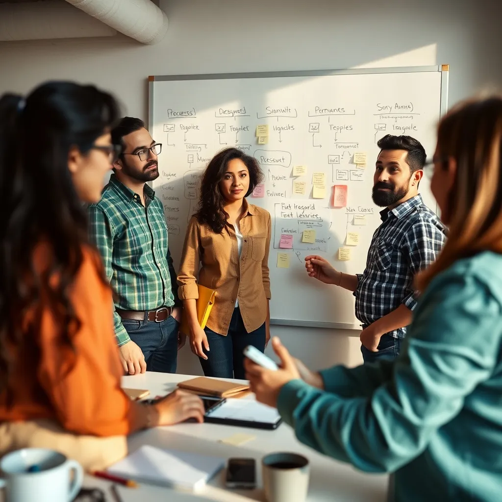 Atelier de cadrage fonctionnel pour cartographier les processus métier avant le déploiement ERP