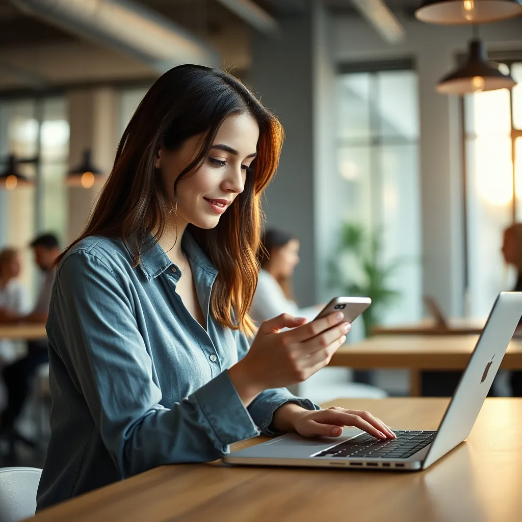 Utilisation quotidienne des réseaux sociaux dans un espace de coworking parisien
