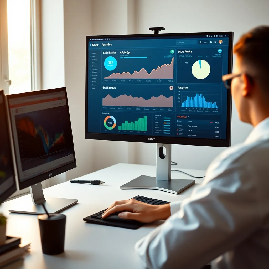 Suivi des performances sur les réseaux sociaux depuis un tableau de bord analytique